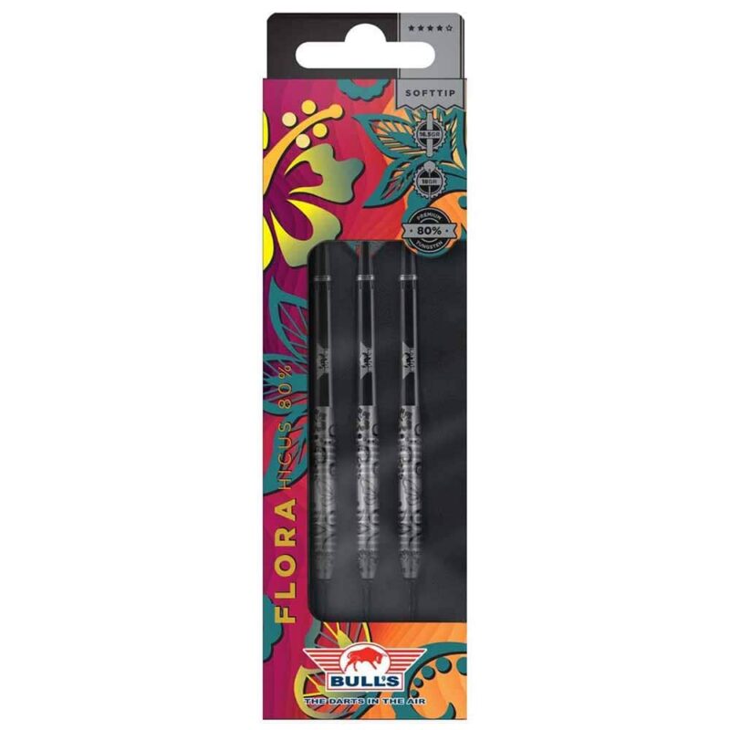 Billaresbalsalobre Dardos Bulls Darts DE Flora Hicus 18g 80% BU-27518 - Imagen 3
