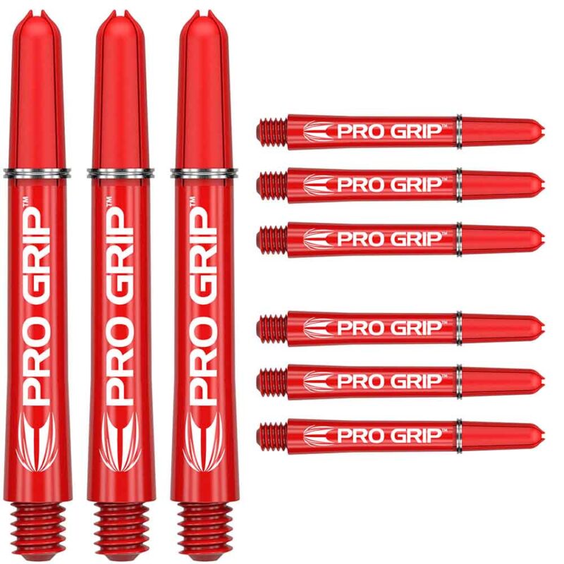 Billaresbalsalobre Cañas Target Pro Grip Shaft Short 3 sets Red (34mm) 380243