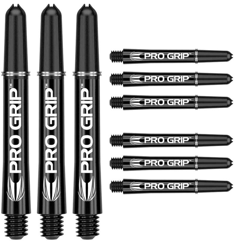 Billaresbalsalobre Cañas Target Pro Grip Shaft Short 3 sets Negro (34mm) 380230