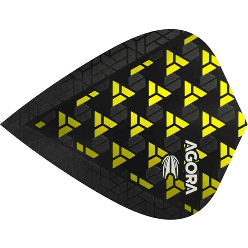 Billaresbalsalobre Plumas Target Darts Agora Ultra Ghost + Yellow Kite 332540 - Imagen 3