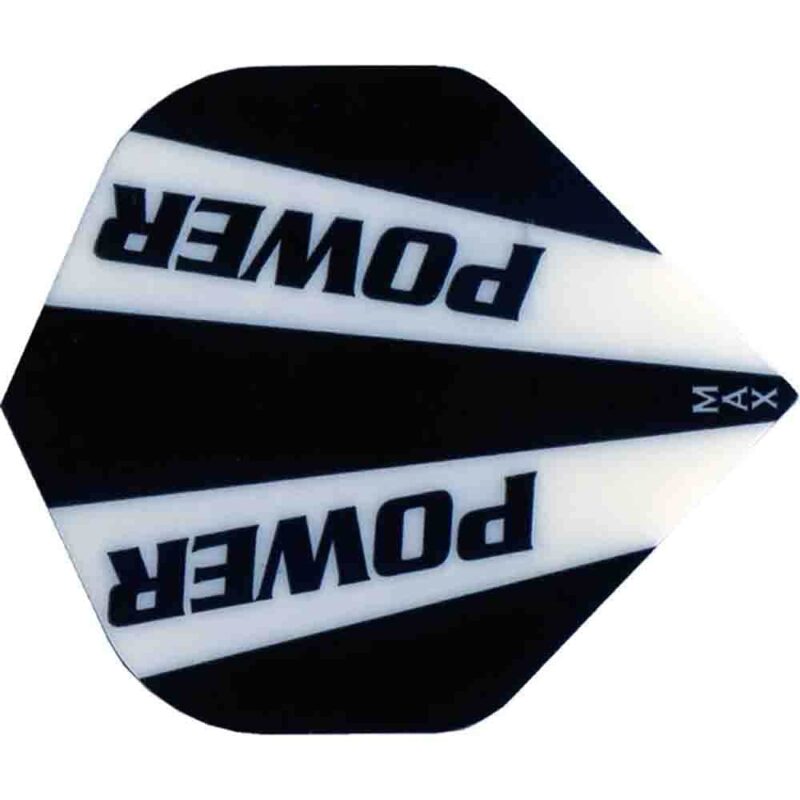 Billaresbalsalobre Plumas Power MAx Standard Logo Negra Blanca Solid - Imagen 2