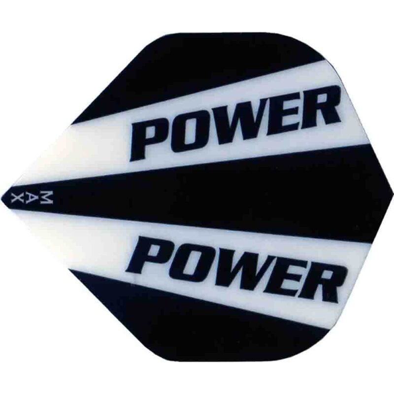 Billaresbalsalobre Plumas Power MAx Standard Logo Negra Blanca Solid - Imagen 3