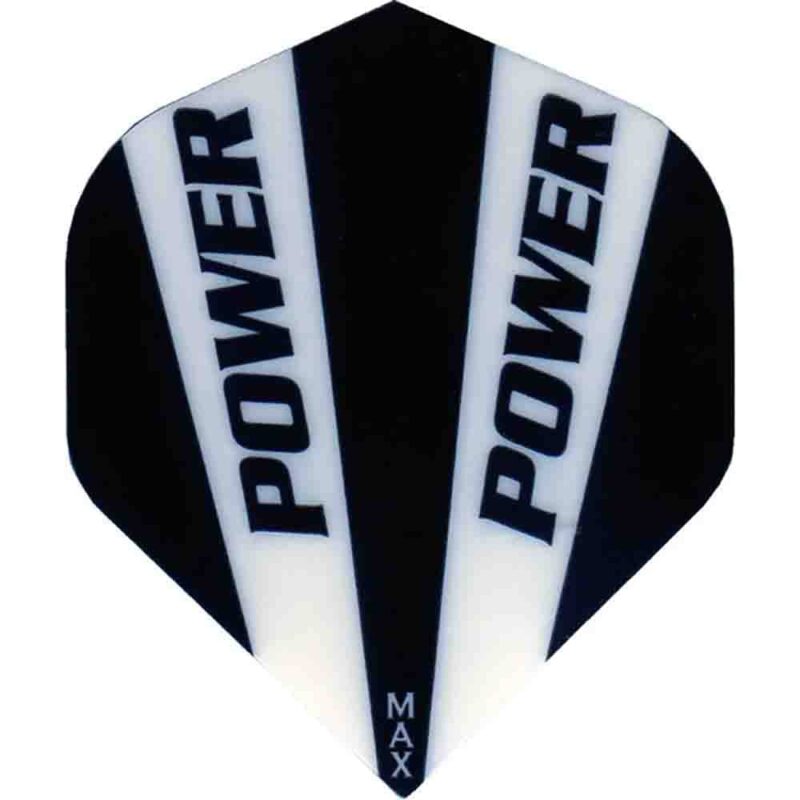 Billaresbalsalobre Plumas Power MAx Standard Logo Negra Blanca Solid