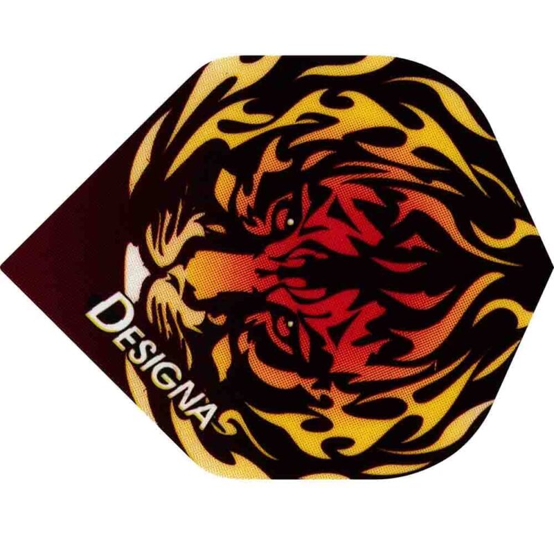 Billaresbalsalobre Plumas Designa Iflight No2 Std Tiger In Flames F0610 - Imagen 2