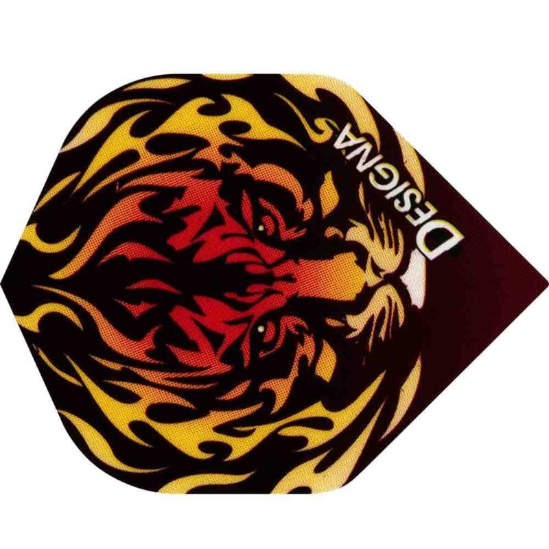 Billaresbalsalobre Plumas Designa Iflight No2 Std Tiger In Flames F0610 - Imagen 3