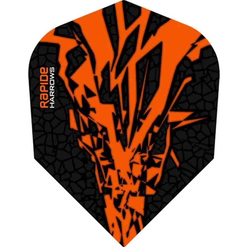 Billaresbalsalobre Plumas Harrows Darts Rapide Standard Naranja Negra F2592