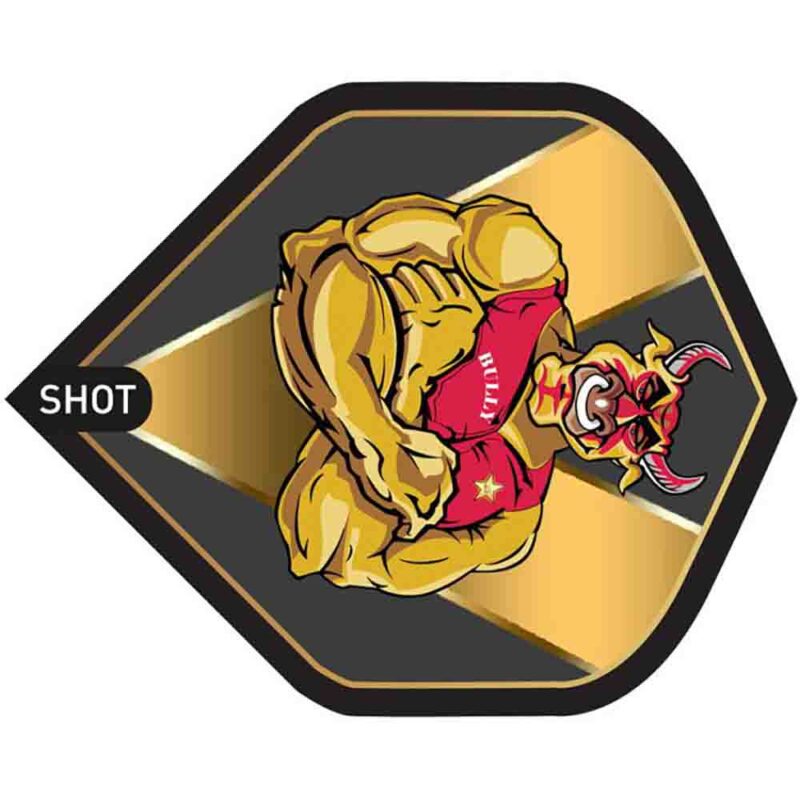Billaresbalsalobre Plumas Shot Darts Standard Michael Smith Bully Boy Gold - Imagen 2