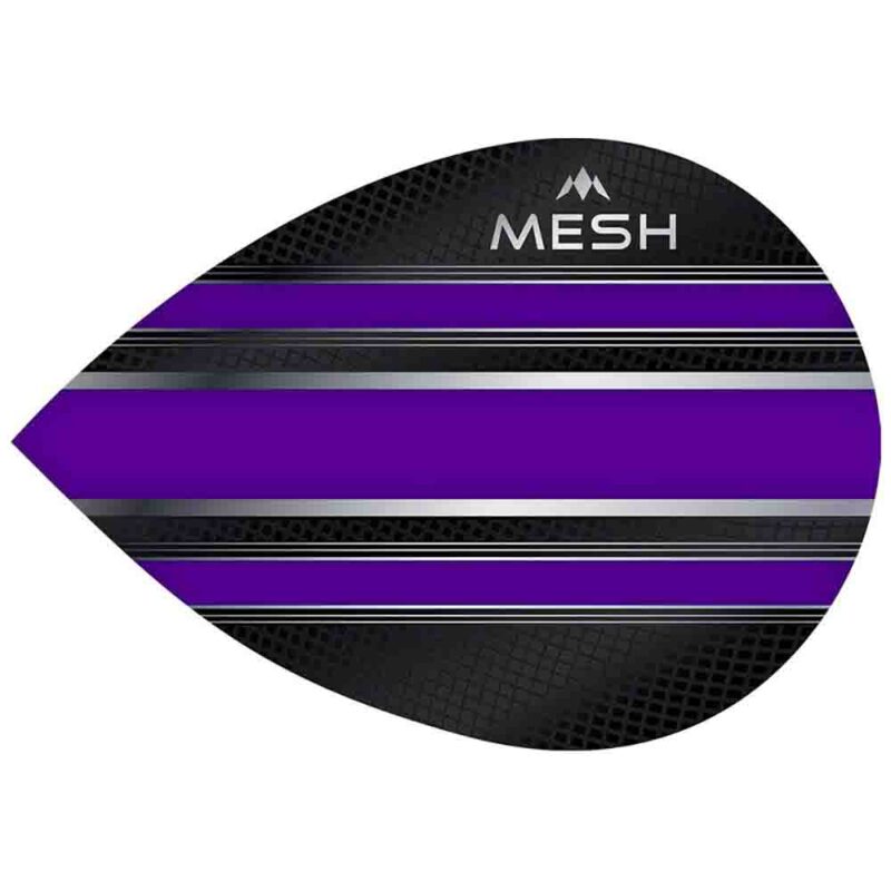Billaresbalsalobre Plumas Mission Darts Ovalada Mesh Purple M000436 - Imagen 2