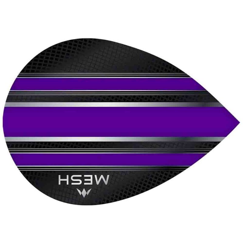 Billaresbalsalobre Plumas Mission Darts Ovalada Mesh Purple M000436 - Imagen 3