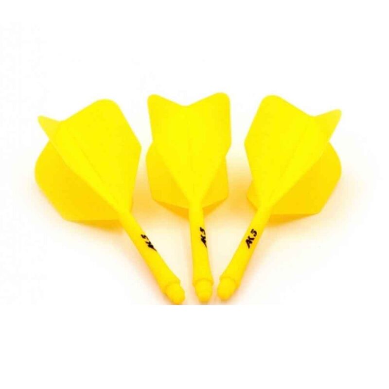 Billaresbalsalobre Plumas Flights Darts Cuesoul Tero AK4 Amarilla Big Wing