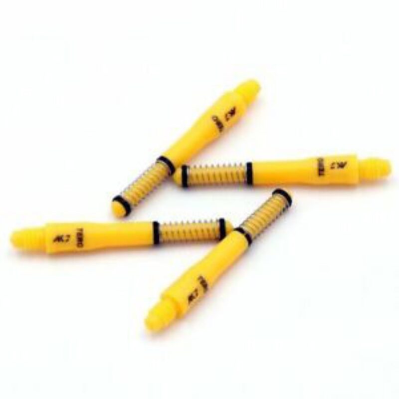 Billaresbalsalobre Cañas Shaft Cuesoul Tero Flights Yellow A 25mm  AK7 AKL7+4A25 - Imagen 3