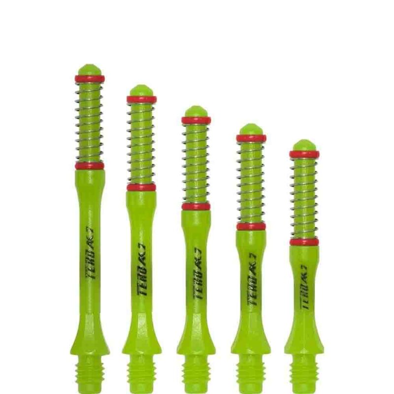Billaresbalsalobre Cañas Shaft Cuesoul Tero Flights Green Slim D 37mm  AK7 - Imagen 2