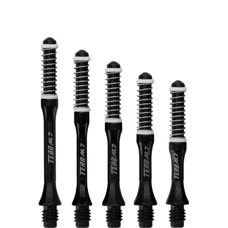 Billaresbalsalobre Cañas Shaft Cuesoul Tero Flights Black Slim D 37mm AK7 - Imagen 2