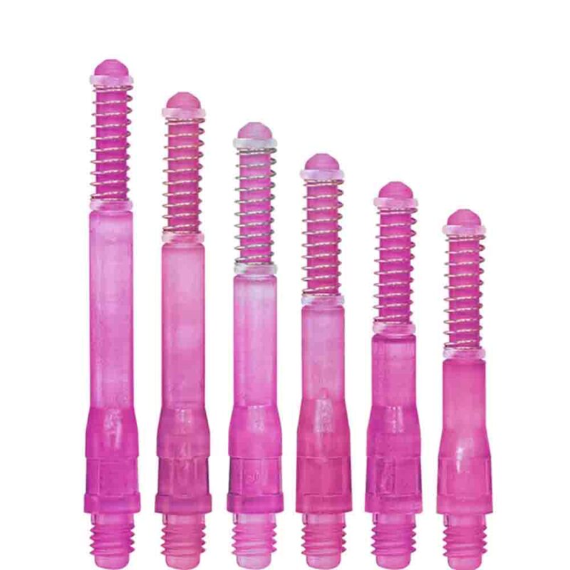 Billaresbalsalobre Cañas Shaft Cuesoul Tero Flights Gradation Pink B 32mm AK7 - Imagen 2