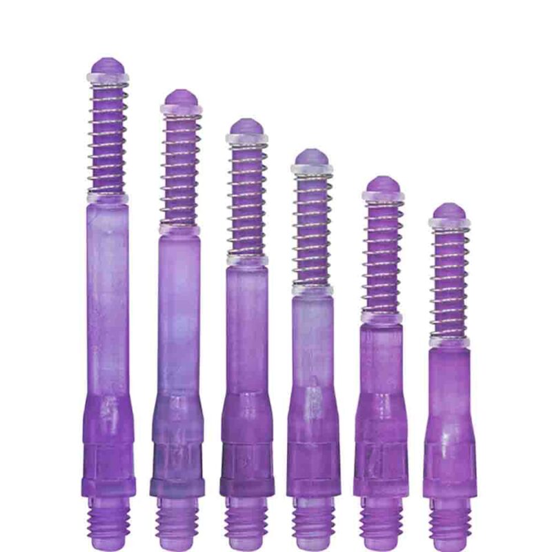 Billaresbalsalobre Cañas Shaft Cuesoul Tero Flights Gradation Purple C 34mm AK7 - Imagen 3