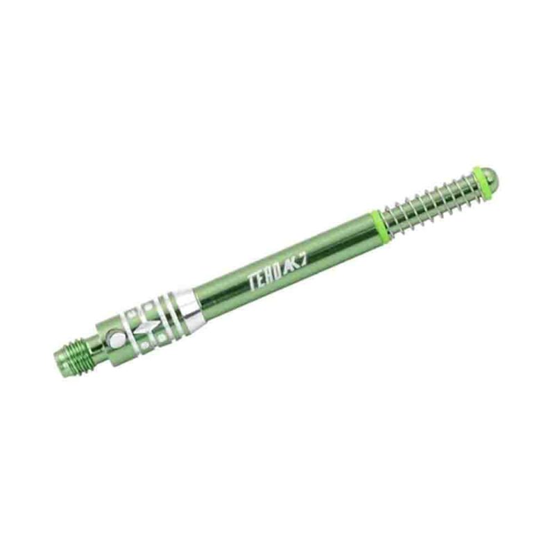 Billaresbalsalobre Cañas Shaft Cuesoul Tero Flights Aluminum Green A 25mm