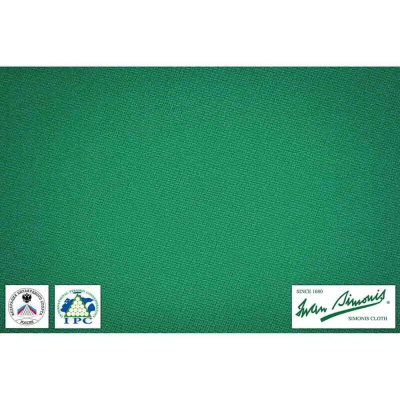 Billaresbalsalobre Paño Simonis Pyramid Rus Pro 950 Verde Amarillo 195cm 80.950.98.1