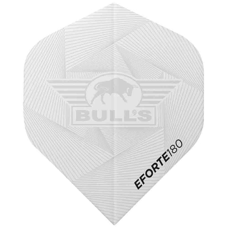 Billaresbalsalobre Plumas Bulls Darts EForte 180 No2 Standard Blanco BU-51003
