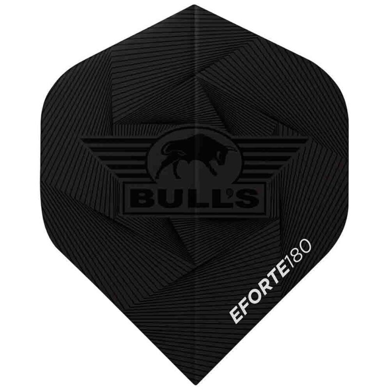 Billaresbalsalobre Plumas Bulls Darts EForte 180 No2 Standard Negro BU-51002