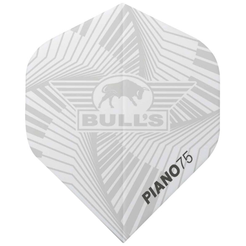 Billaresbalsalobre Plumas Bulls Darts Piano 75 No2 Standard Blanco BU-50988