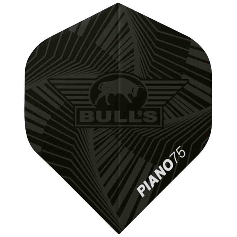 Billaresbalsalobre Plumas Bulls Darts Piano 75 No2 Standard Negro 5 Packs BU-50994 - Imagen 2