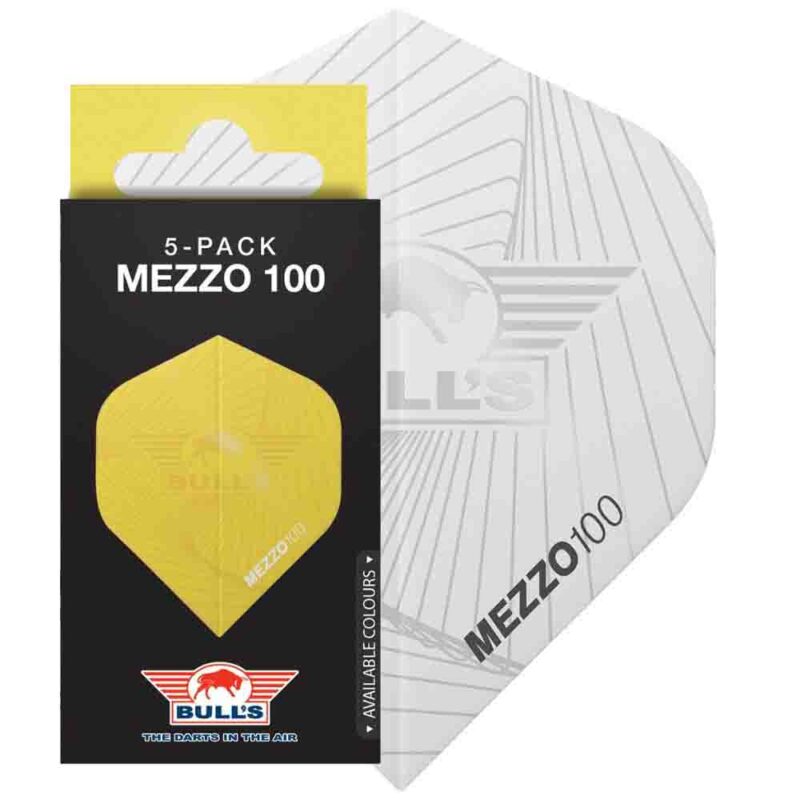 Billaresbalsalobre Plumas Bulls Darts Mezzo 100 No2 Standard Blanco Pack 5 BU-50980