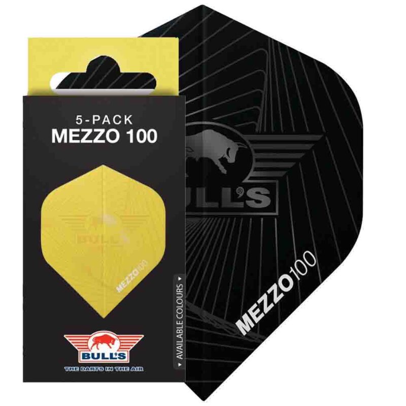 Billaresbalsalobre Plumas Bulls Darts Mezzo 100 No2 Standard Negro Pack 5 50979