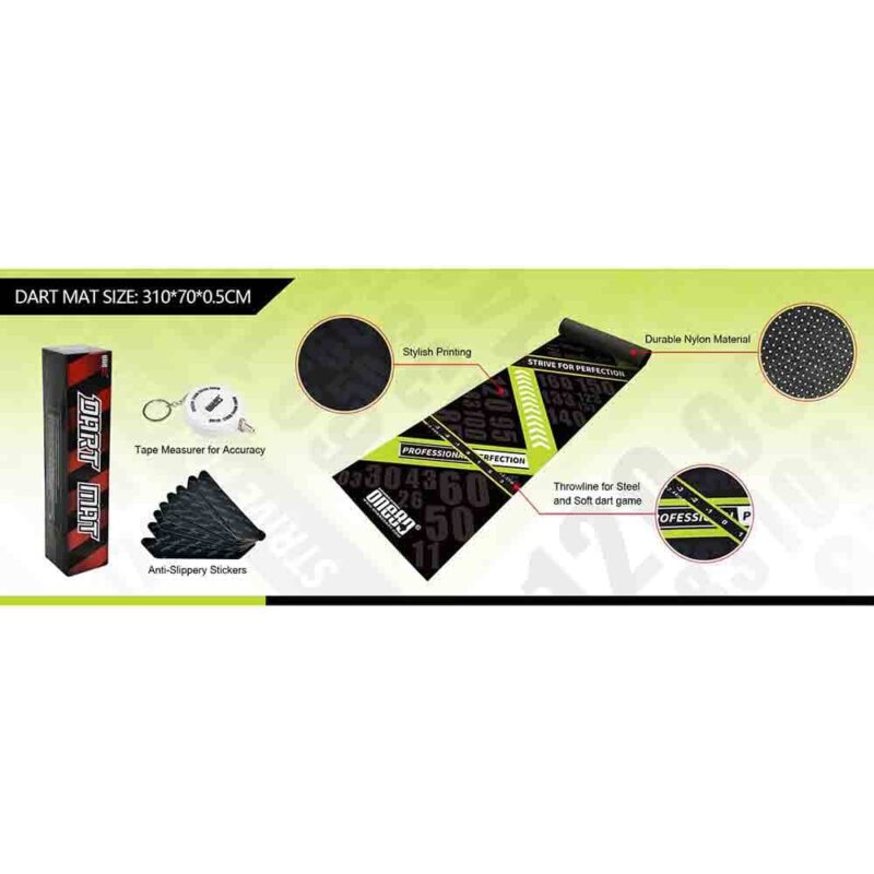 Billaresbalsalobre Protector Suelo One80 Poly Darts Mat Perfection 3310 - Imagen 4