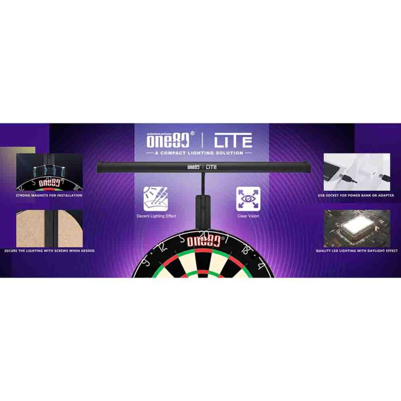 Billaresbalsalobre Iluminación Lite Led Dianas One80 Illumina O005 - Imagen 3