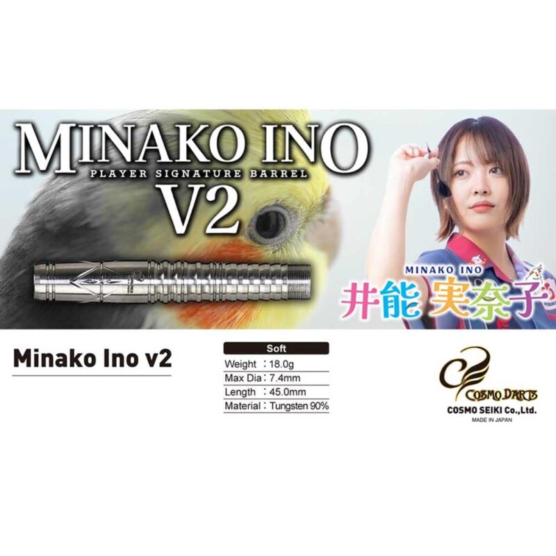 Billaresbalsalobre Dardos Cosmo Darts Minako V2 90% 18g - Imagen 3