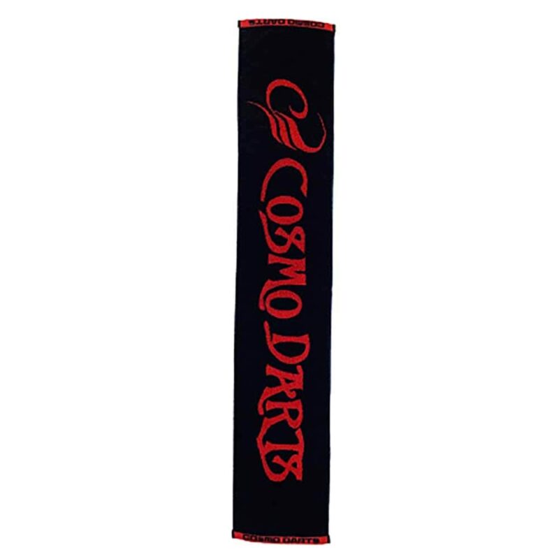 Billaresbalsalobre Cosmo Dart Towel Imabari Negro Rojo - Imagen 2