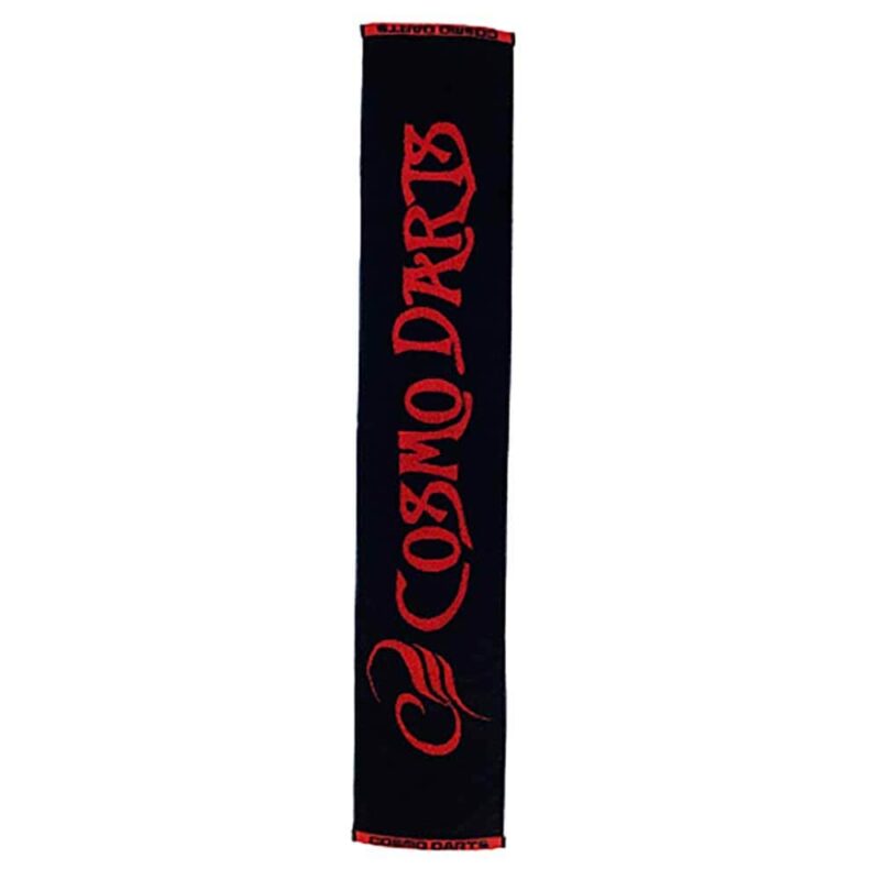 Billaresbalsalobre Cosmo Dart Towel Imabari Negro Rojo - Imagen 3
