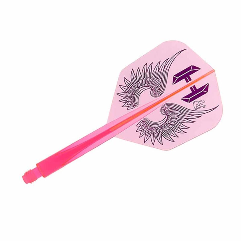 Billaresbalsalobre Plumas Condor Axe Flap Wings Rosa Neon Shape S 21.5m 3 Uds.