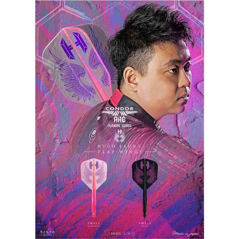 Billaresbalsalobre Plumas Condor Axe Flap Wings Rosa Neon Shape M 27.5m 3 Uds. - Imagen 4