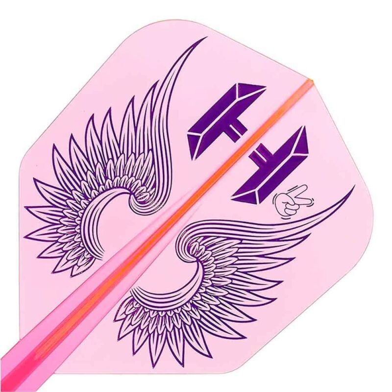 Billaresbalsalobre Plumas Condor Axe Flap Wings Rosa Neon Shape L 33.5m 3 Uds. - Imagen 3