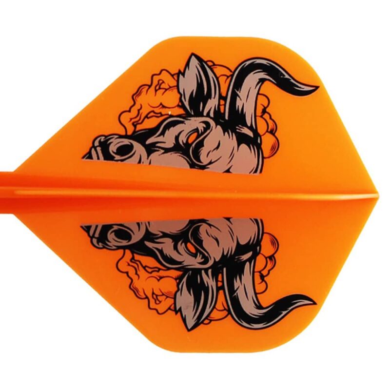 Billaresbalsalobre Plumas Condor Axe Standard Aussie Bull Naranja M 27.5m 3 Uds. - Imagen 2