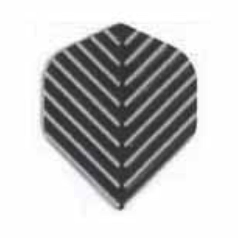 Billaresbalsalobre Plumas Amerithon Standard Negra Rayas Plata 3271
