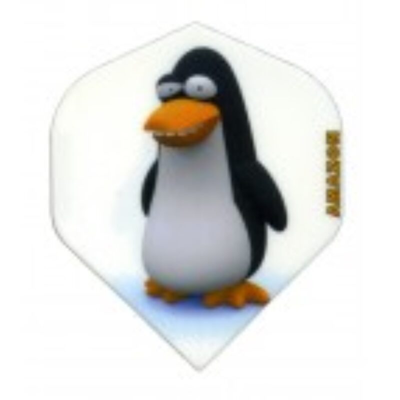 Billaresbalsalobre Plumas Ruthless Cartoon Standard Pinguino  AZG-12