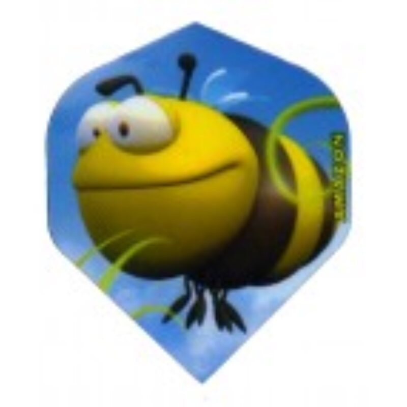 Billaresbalsalobre Plumas Ruthless Cartoon Standard Abeja  AZC-4
