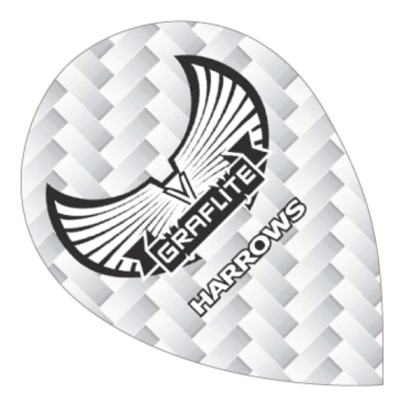 Billaresbalsalobre Plumas Harrows Graflite Oval Plata 7012 - Imagen 3