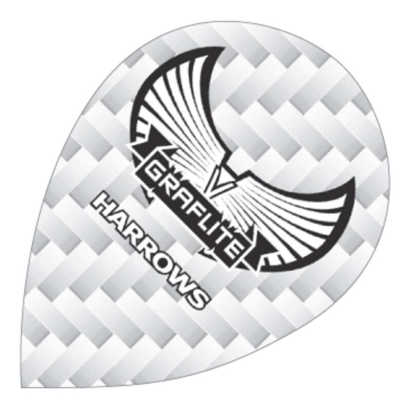 Billaresbalsalobre Plumas Harrows Graflite Oval Plata 7012