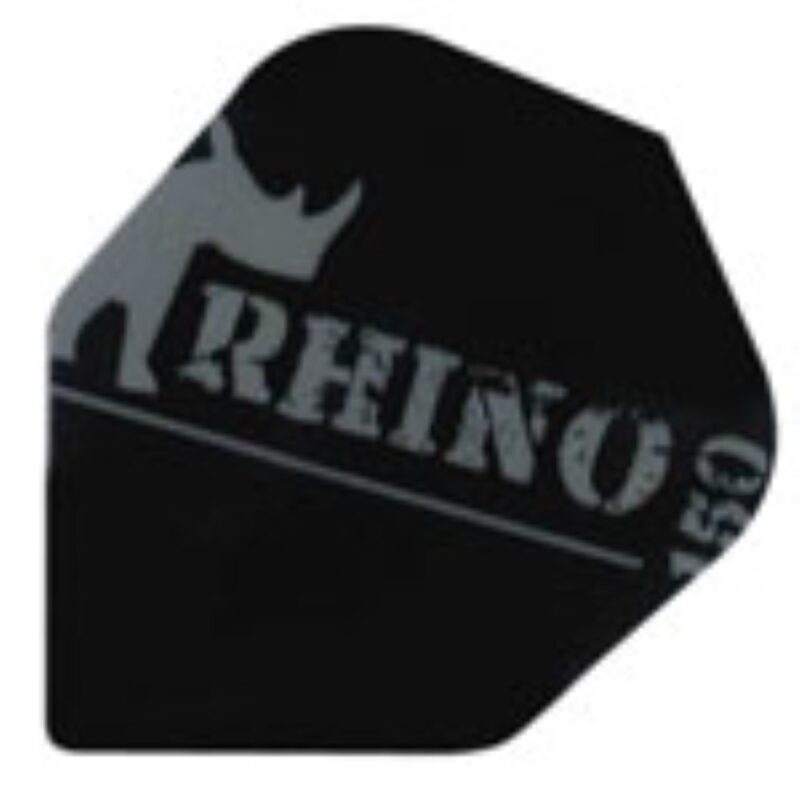 Billaresbalsalobre Plumas Target Darts Rhino 150 Standard Logo Negra/Gris 117130