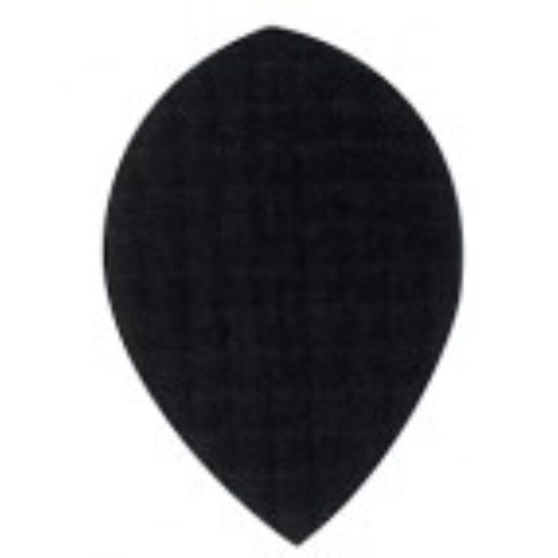 Billaresbalsalobre Plumas Tela Oval Negra