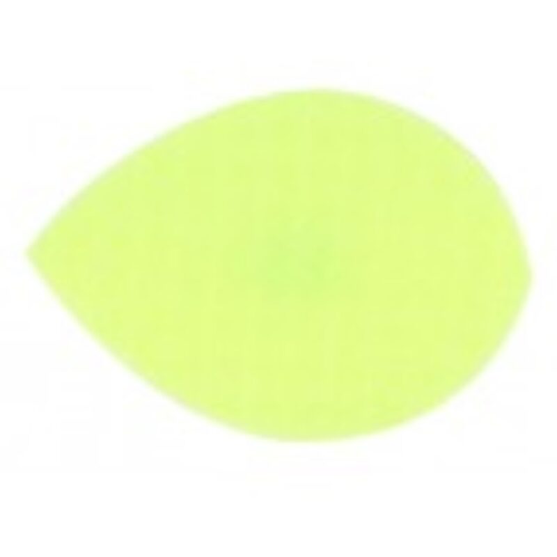 Billaresbalsalobre Plumas Tela Oval Amarilla - Imagen 2
