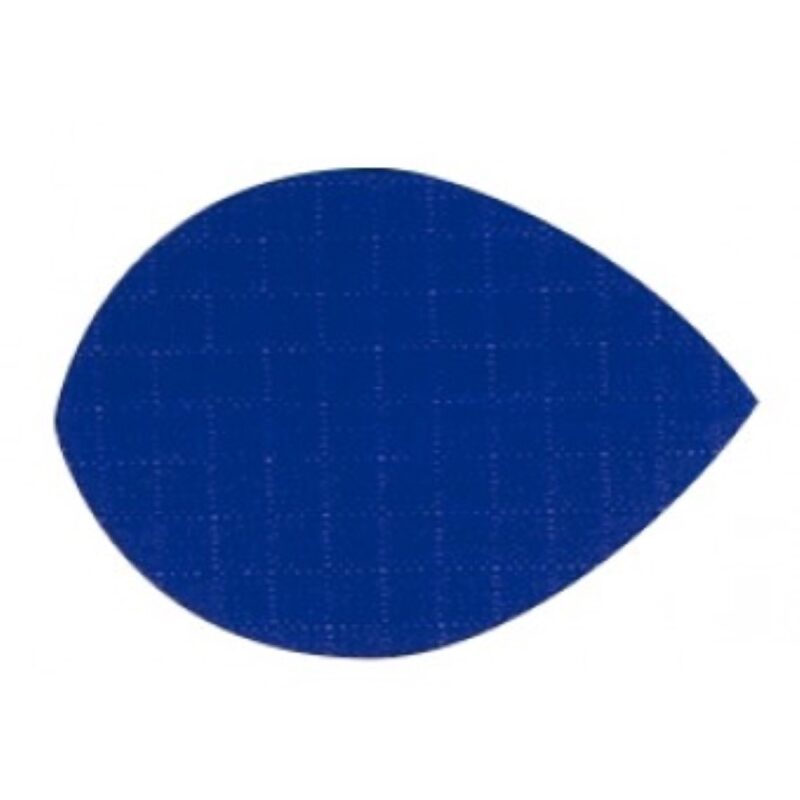 Billaresbalsalobre Plumas Tela Oval Azul Oscuro - Imagen 3