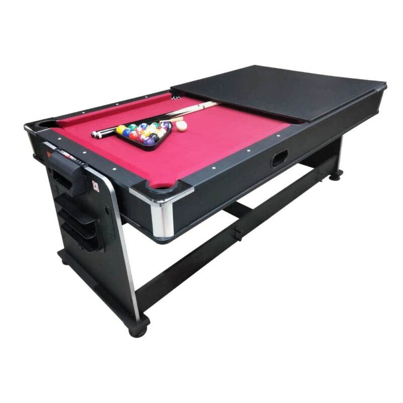 Billaresbalsalobre Multijuego Giratorio 4 en 1 Olimpus Billar, Air Hockey,Ping-Pong, Mesa comedor 2873 - Imagen 2