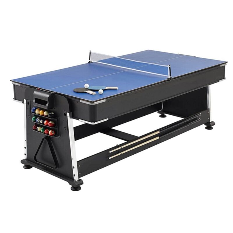Billaresbalsalobre Multijuego Giratorio 4 en 1 Olimpus Billar, Air Hockey,Ping-Pong, Mesa comedor 2873 - Imagen 4