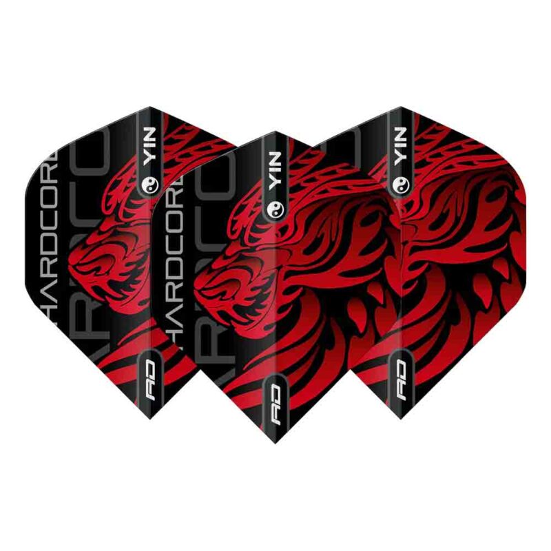 Billaresbalsalobre Plumas Flights Red Dragon Jonny Clayton Yin Yang 1 sets 3 plumas  TF6970 - Imagen 2