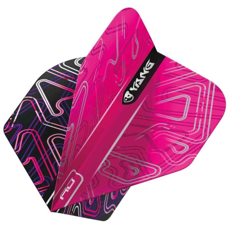 Billaresbalsalobre Plumas Flights Red Dragon Yin Yang 1 sets 6 plumas  X0858 - Imagen 4