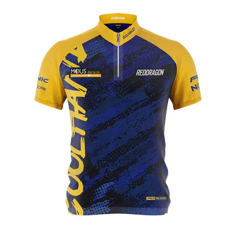 Billaresbalsalobre Polo Dardos Red Dragon Luke Humphries Dart Shirt XL X0817 - Imagen 2
